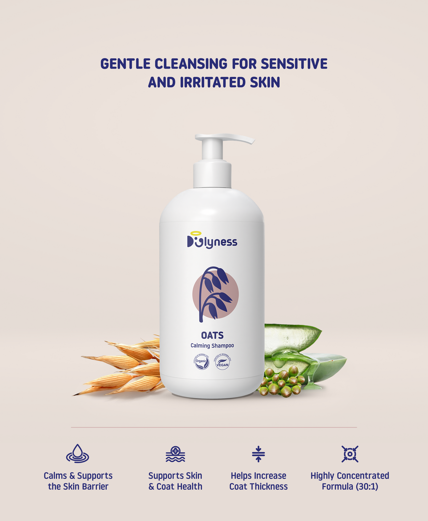OATS CALMING SHAMPOO | Ultra-Gentle Botanical Cleanse
