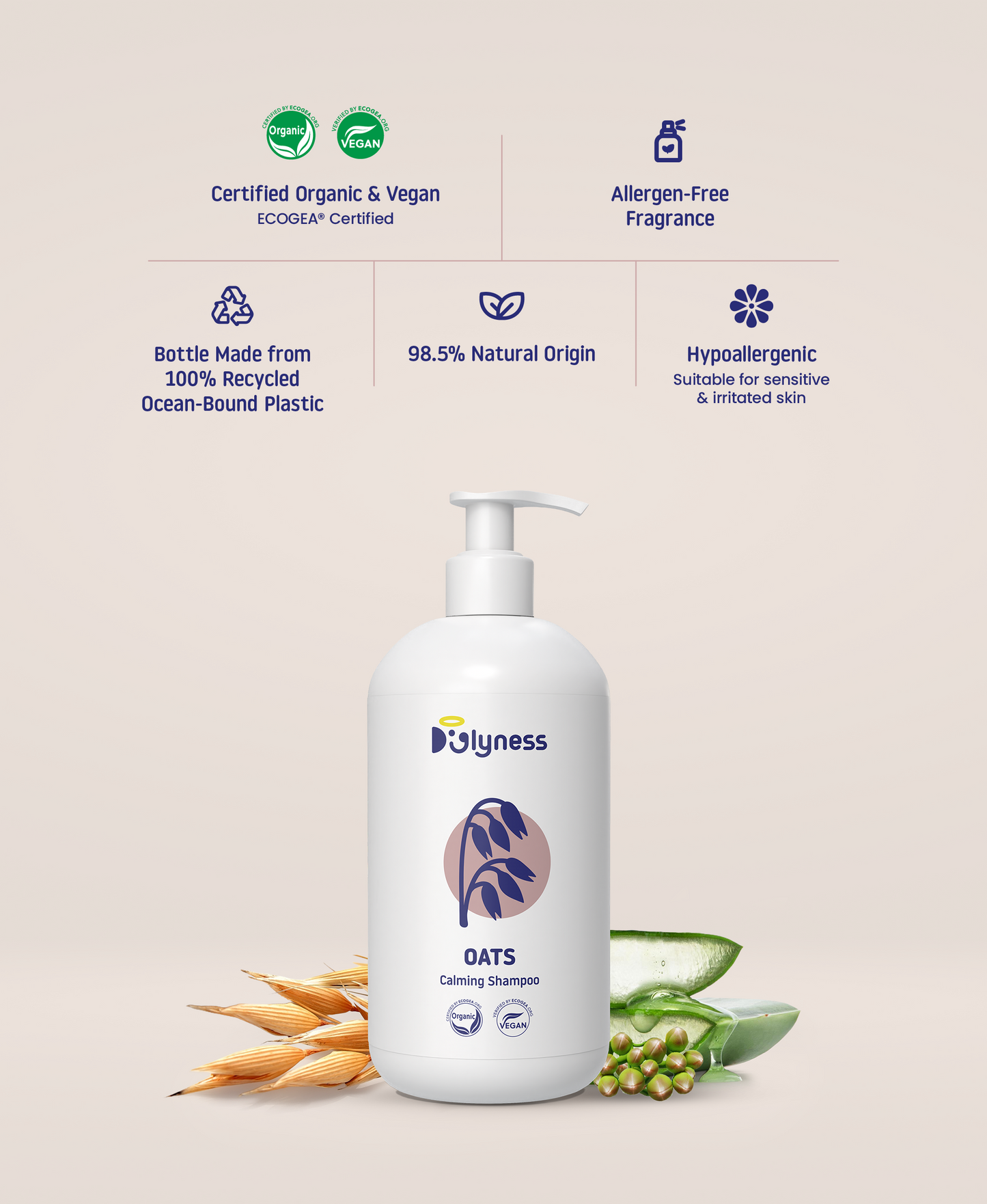 OATS CALMING SHAMPOO | Ultra-Gentle Botanical Cleanse