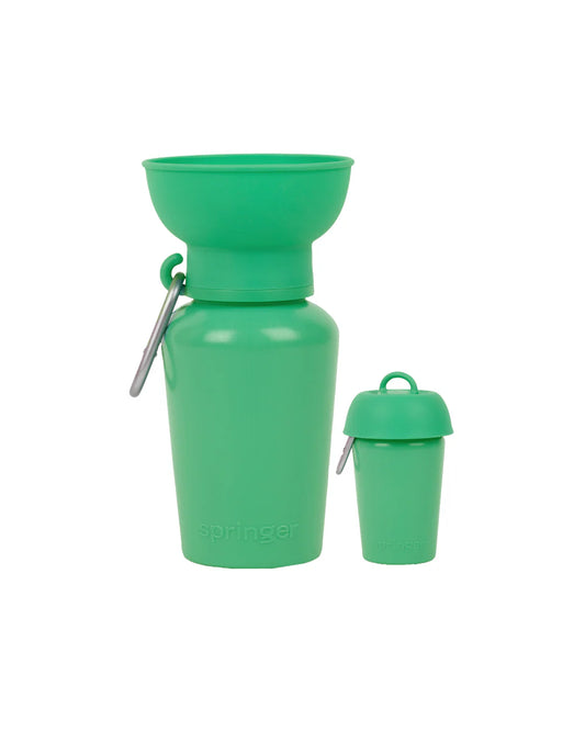 Flip Travel Water Bottle - Green