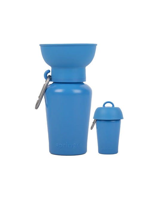 Flip Travel Water Bottle - Blueberry
