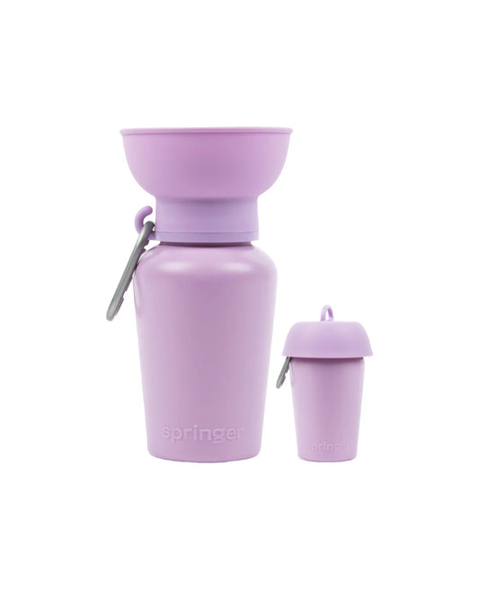 Flip Travel Water Bottle - Lilac