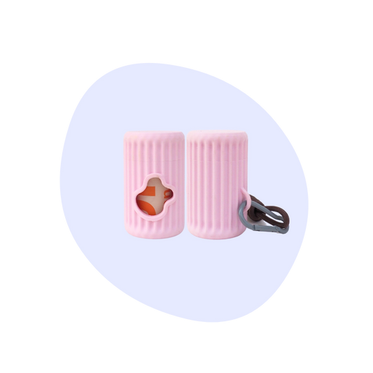 3D Printed Poop Bag Dispenser - BABY PINK
