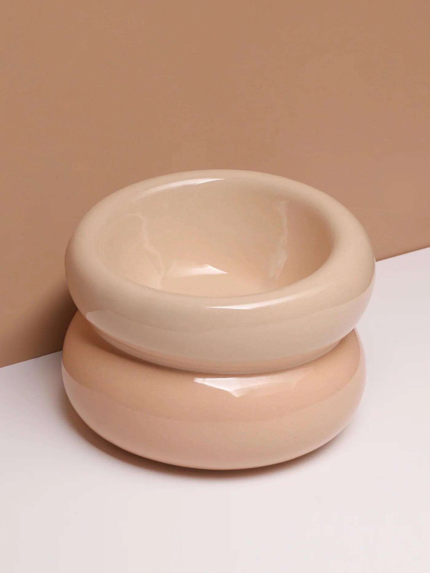 SOUFFLÉ PET BOWL - CREAM BEIGE