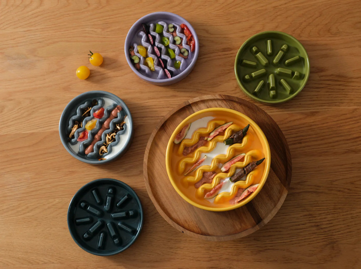 [SPARK] SLOW FEEDER DOG BOWLS