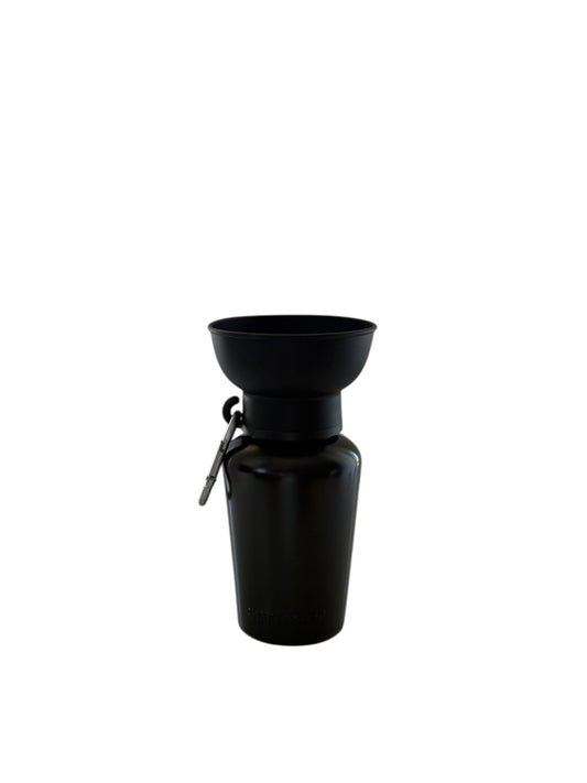 Flip Travel Water Bottle - Black